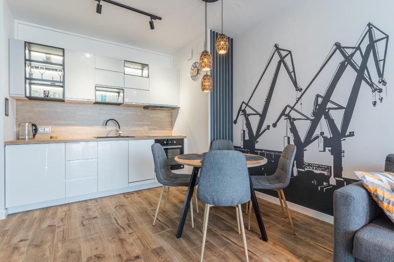 Apartament Port Leilighet Gdynia Eksteriør bilde